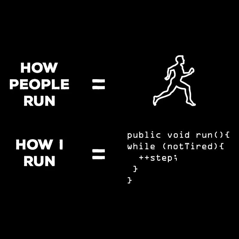 Software developer runner