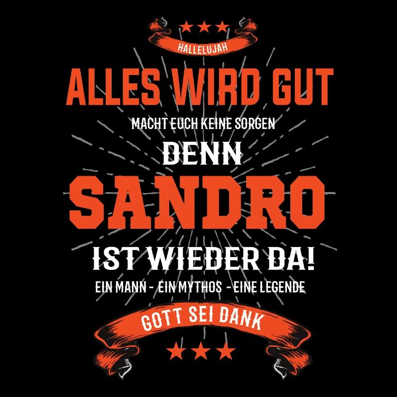 Alles wird gut denn Sandro Ist da Outfit