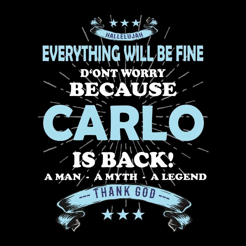 Alles wird gut denn Carlo Ist da Outfit
