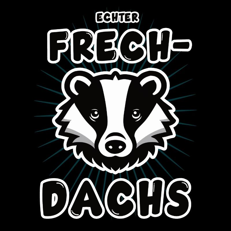 lustiges echter Frechdachs Design