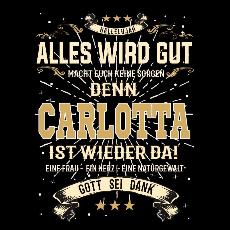 Alles wird gut denn Carlotta Ist da Outfit