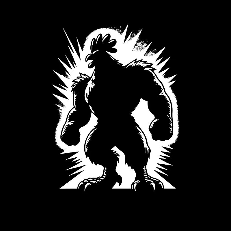 Cool Strong Rooster - Le design parfait du coq