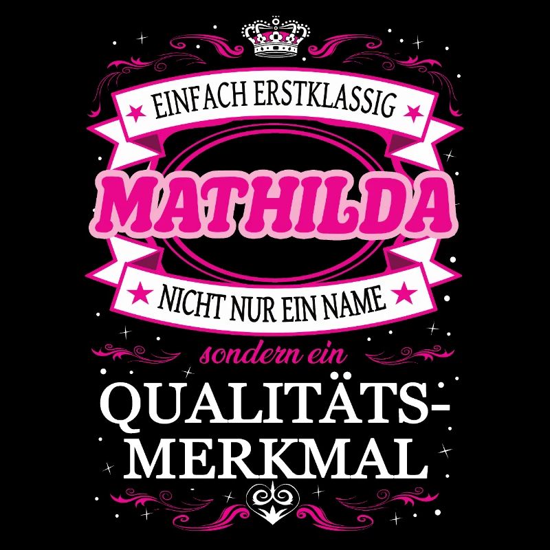 Caractéristique de qualité Mathilda tout simplement de première classe