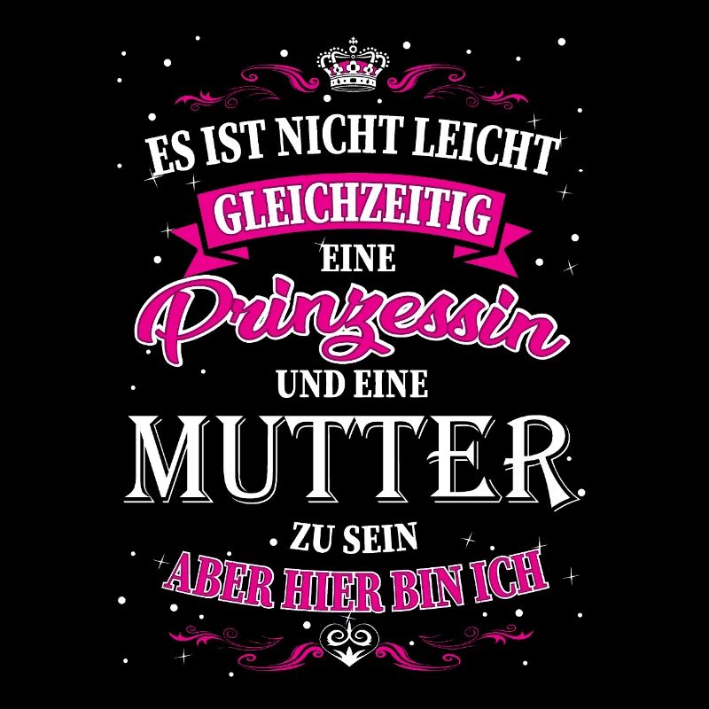 Nicht einfach eine Mutter und Prinzessin zu sein