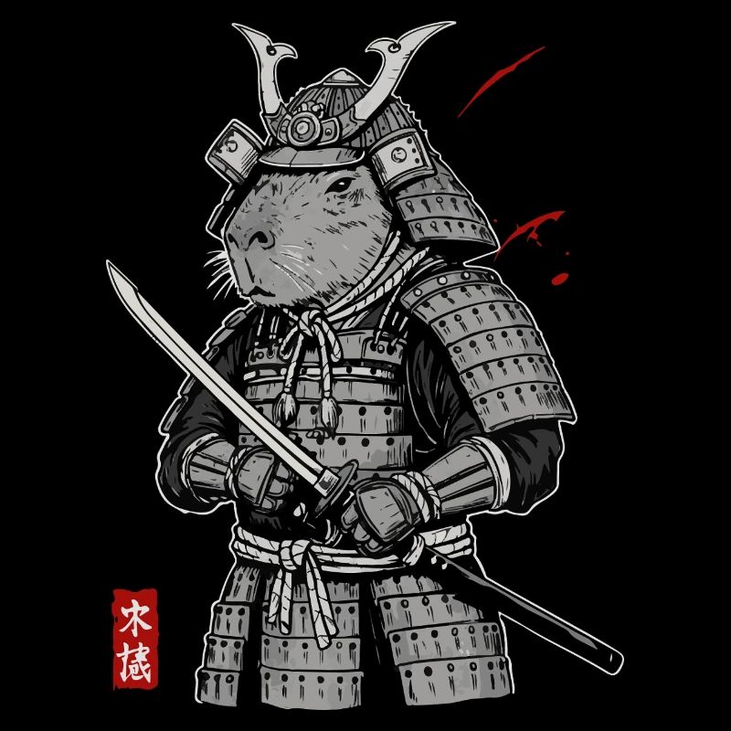 Otaku Cat Samurai 