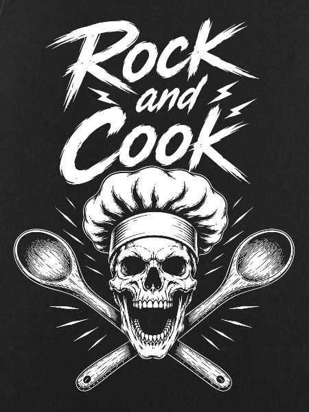 Rock and Cook Skull Chef