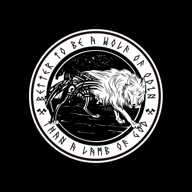 Lieber ein Wolf Odins als ein Lamm Gottes