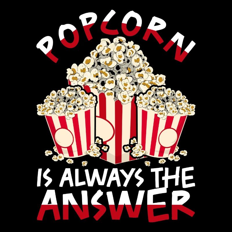 Popcorn Lover Snack Gift Funny Popcorn