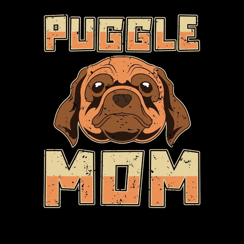Puggle Mama Hunde Muttertag Geschenk Puggle