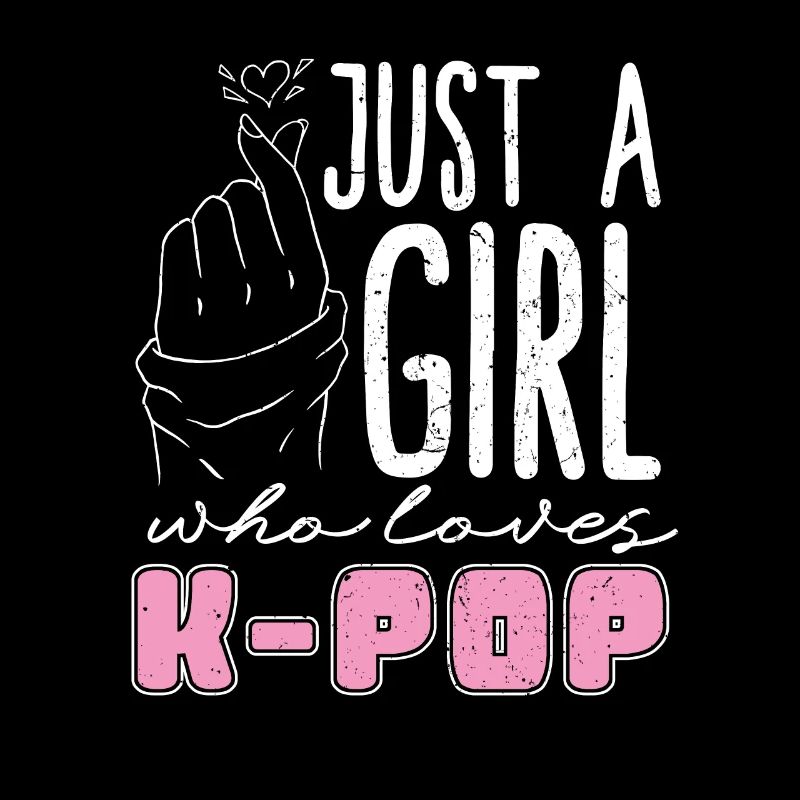 Nur ein Mädchen das K Pop liebt Musik K Pop