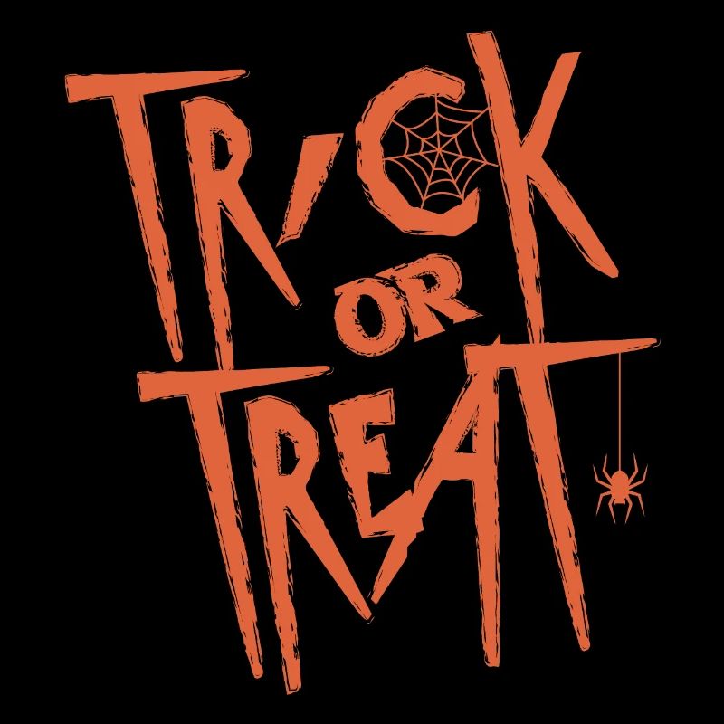 Halloween-Süßes oder Saures Orange