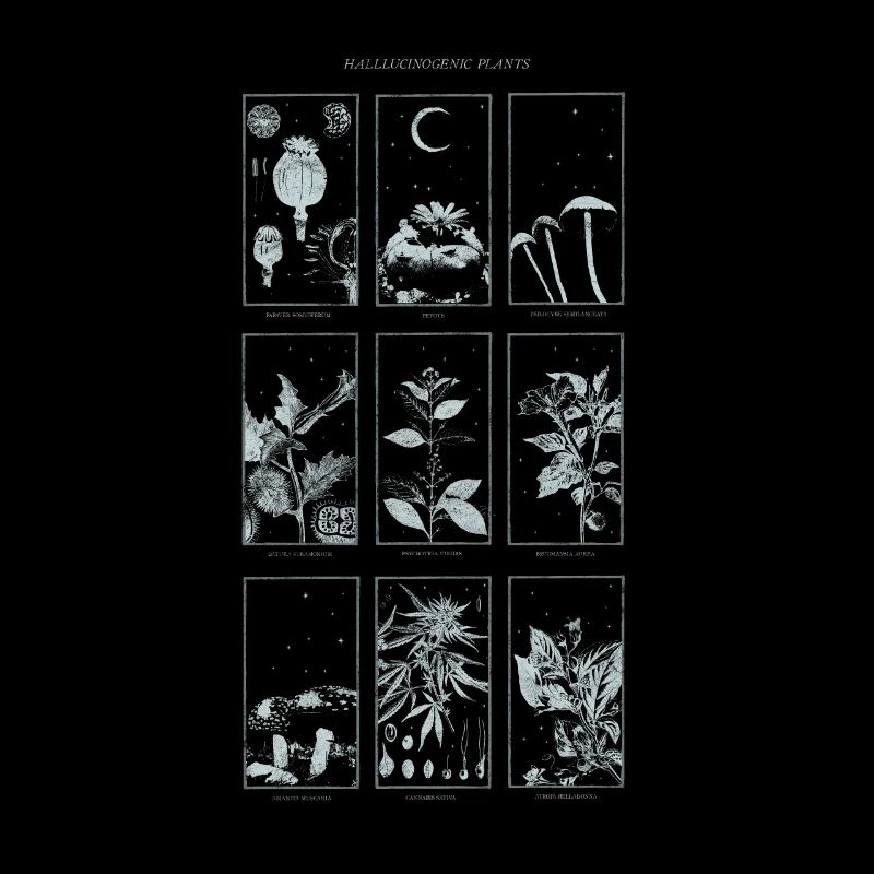 Okkulte psychoaktive Drogen Gothic Grunge Tarot