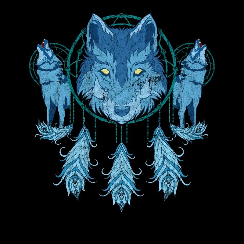 Predator Dream Catcher Animal Motif Gift Wolf