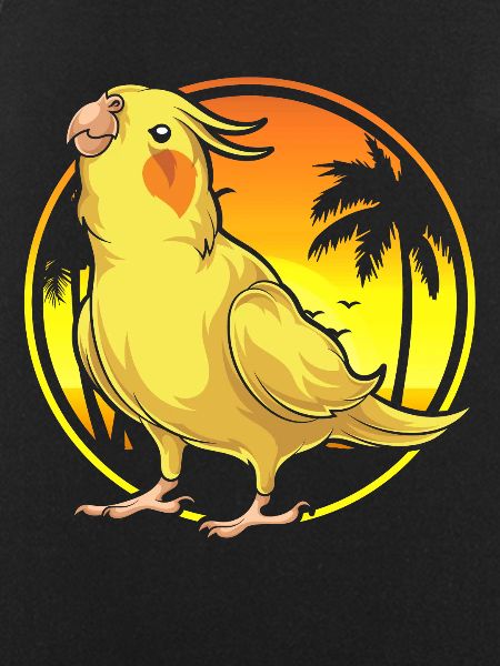 Summer Sunset Bird Cockatiel