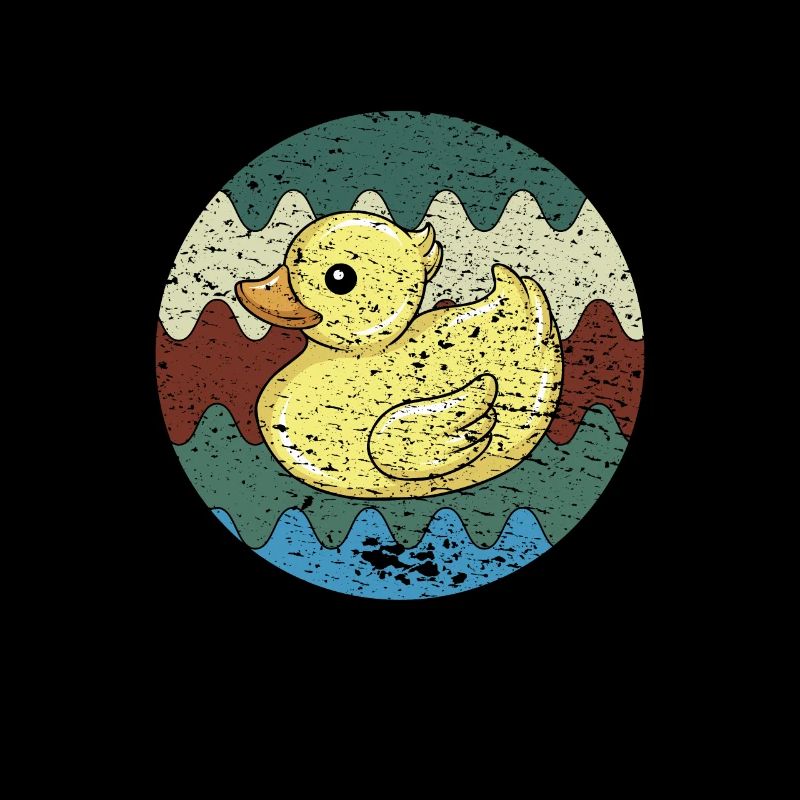 Bath Duck Retro