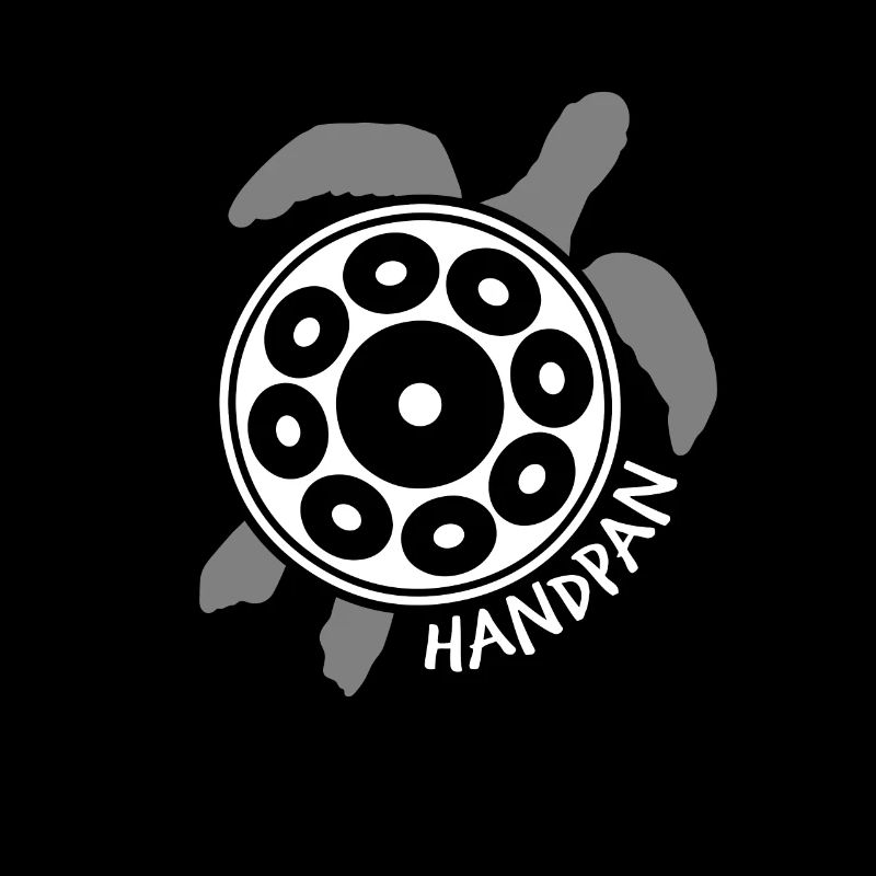 Handpan Turtle Handpan spielen