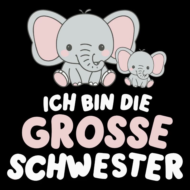 Ich werde große Schwester Elefant