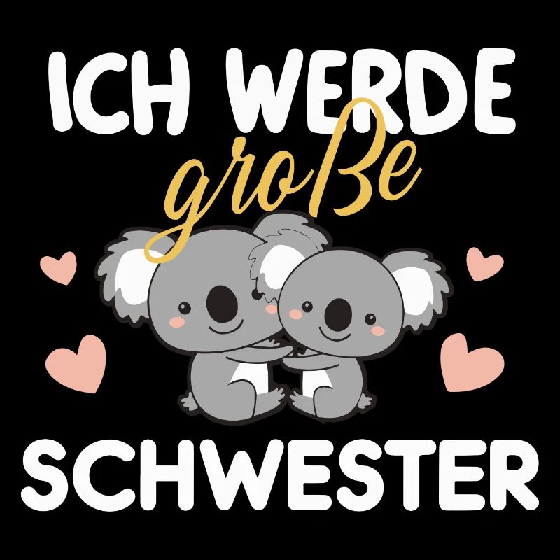 Große Schwester Koala Schwangerschaft Verkündung