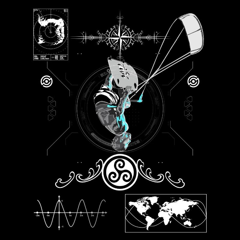 Kiteboarder
