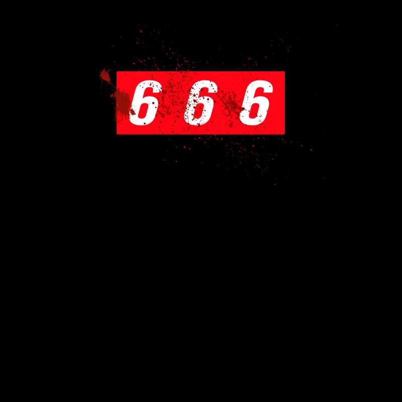 666 Satanic Sign Witchcraft Witch Gothic