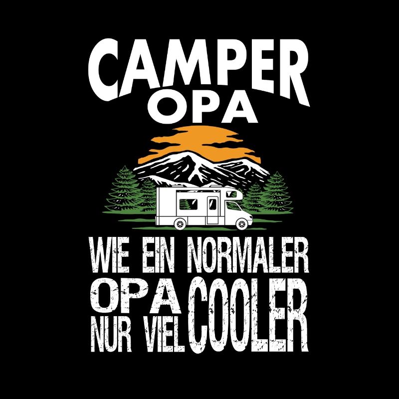 Camper Opa Geschenk