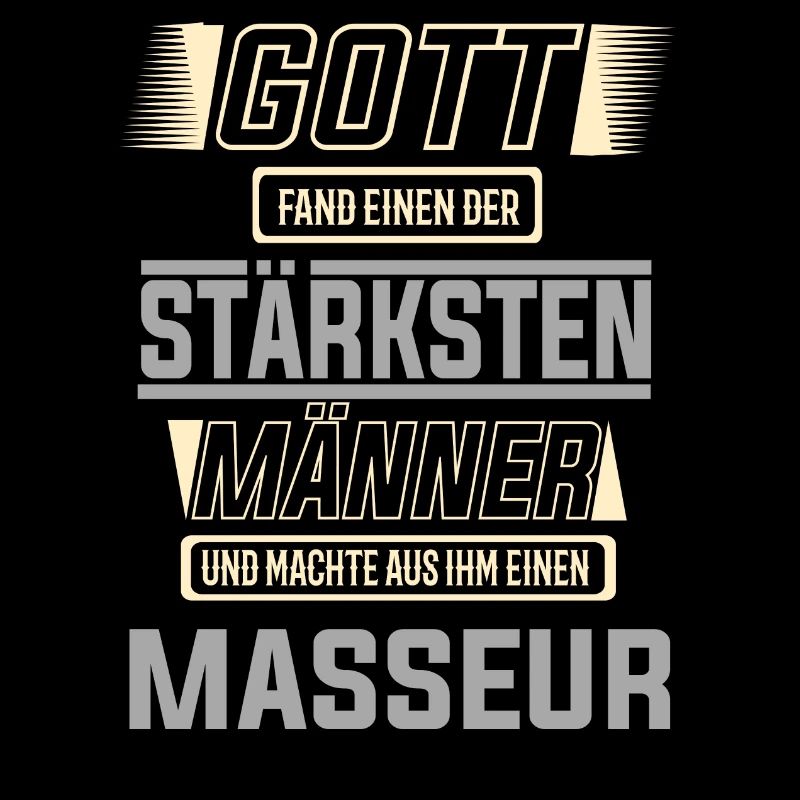Masseur, einer der stärksten Männer der Welt