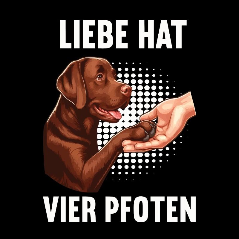 Liebe hat Vier Pfoten Labrador Labradorbesitzer