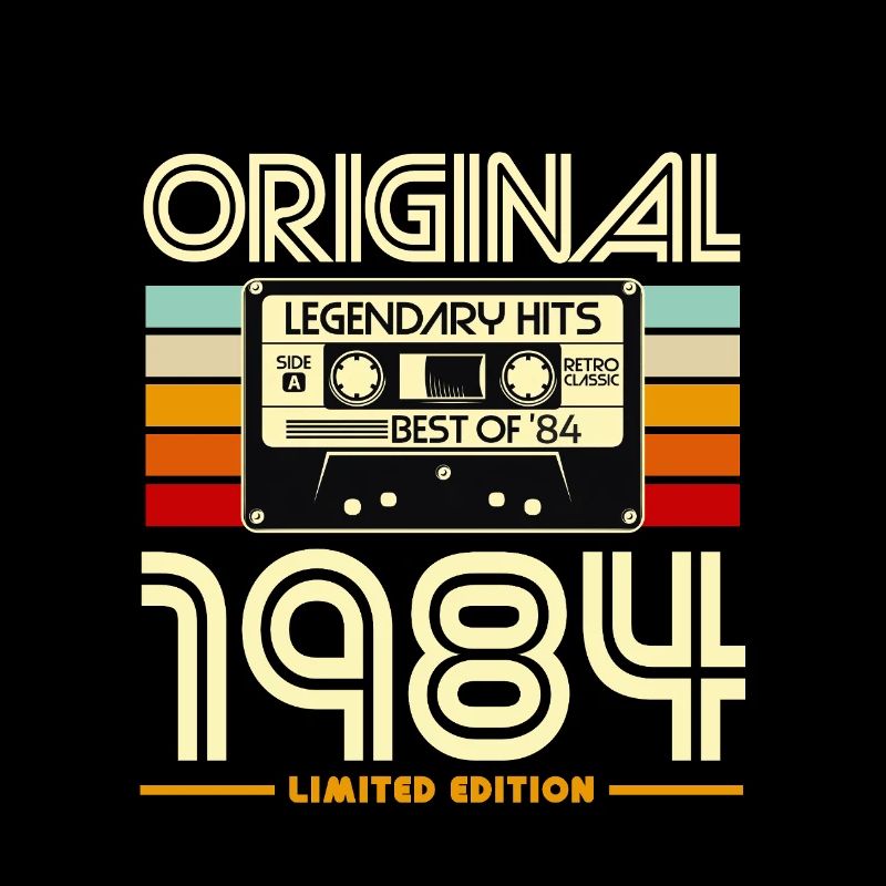 Original 1984 Retro Cassette