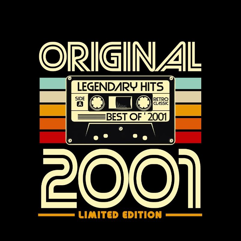 Original 2001 Hits Cassette Vintage