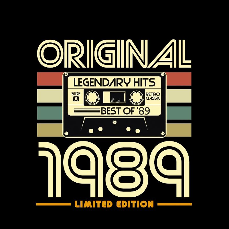 Original 1989 Cassette Nostalgia