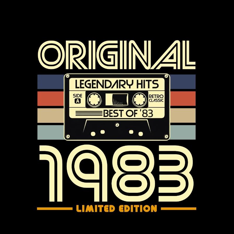 Original 1983 Cassette Rétro