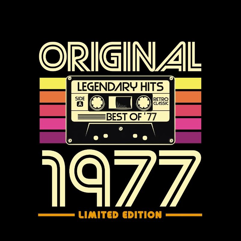 Original 1977 Retro Cassette