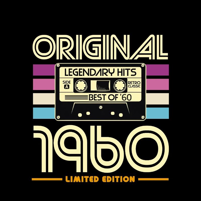 Original 1960's Retro Cassette