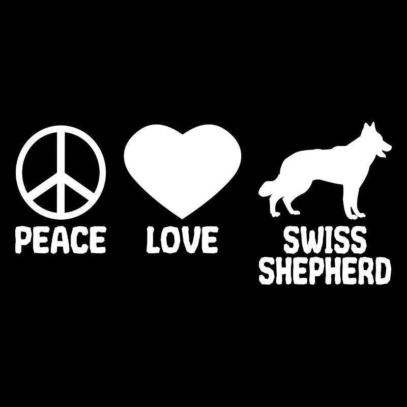 Weisser Schweizer Schäferhund - Peace Love