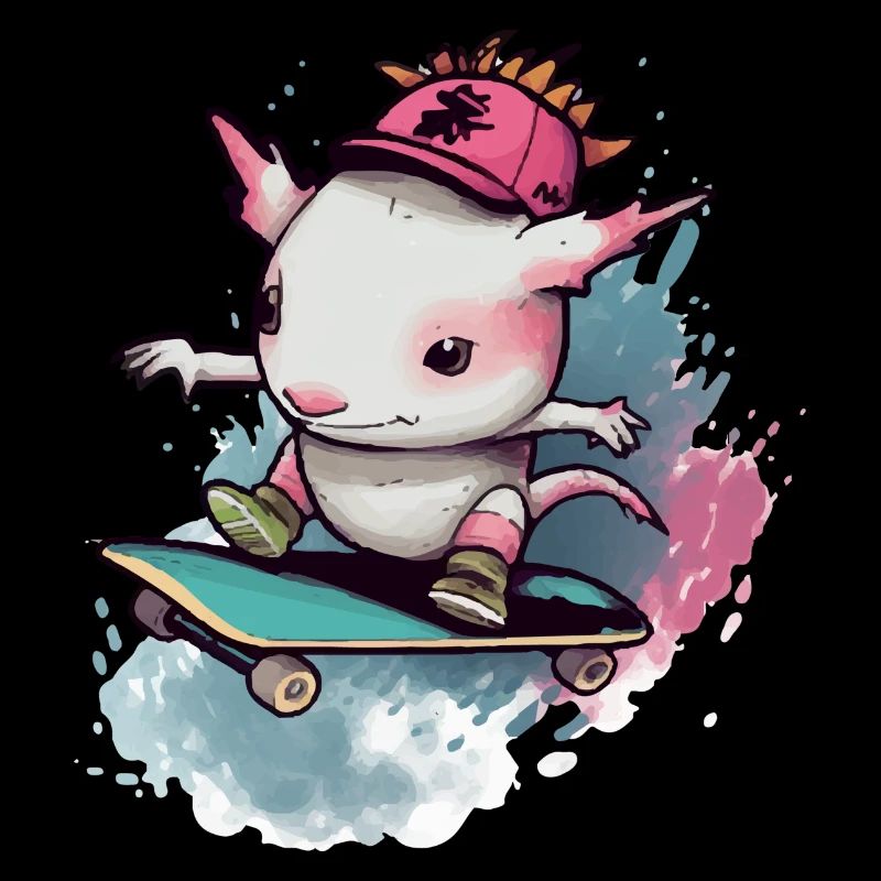 Koki der Axolotl