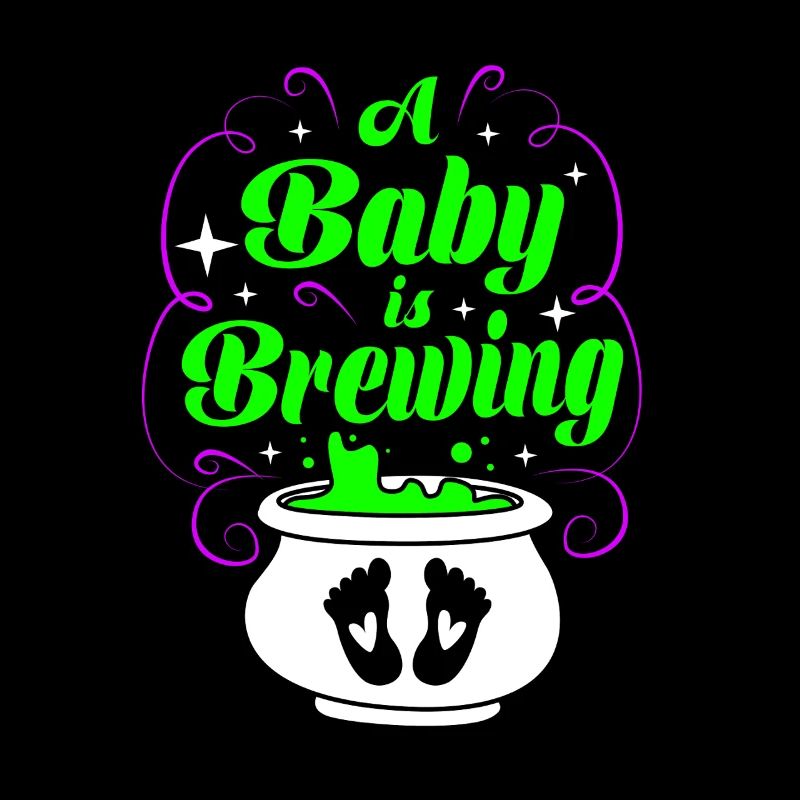Gender Reveal Halloween Werdende Mutter