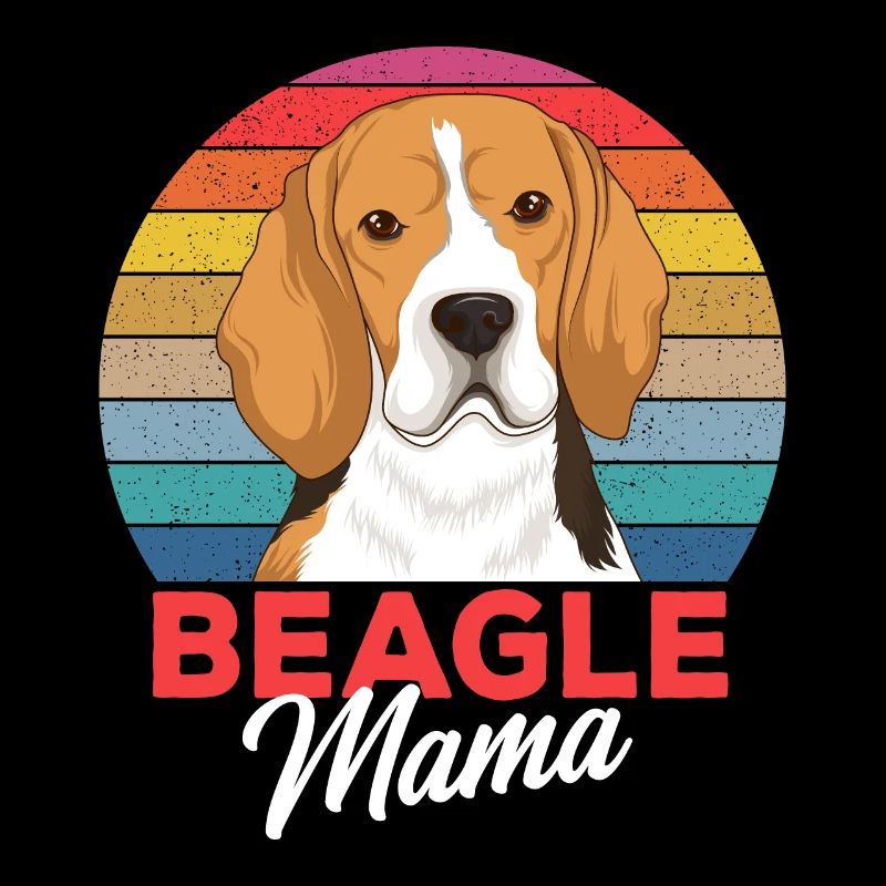 Beagle Mama Hundehalterin Frauchen Geschenkidee