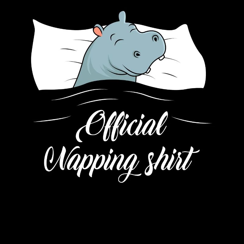 Hippo Sleeping Shirt Hippo Gift