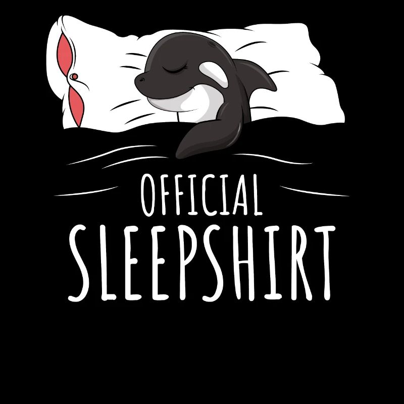 Orca Whale Sleeping Shirt