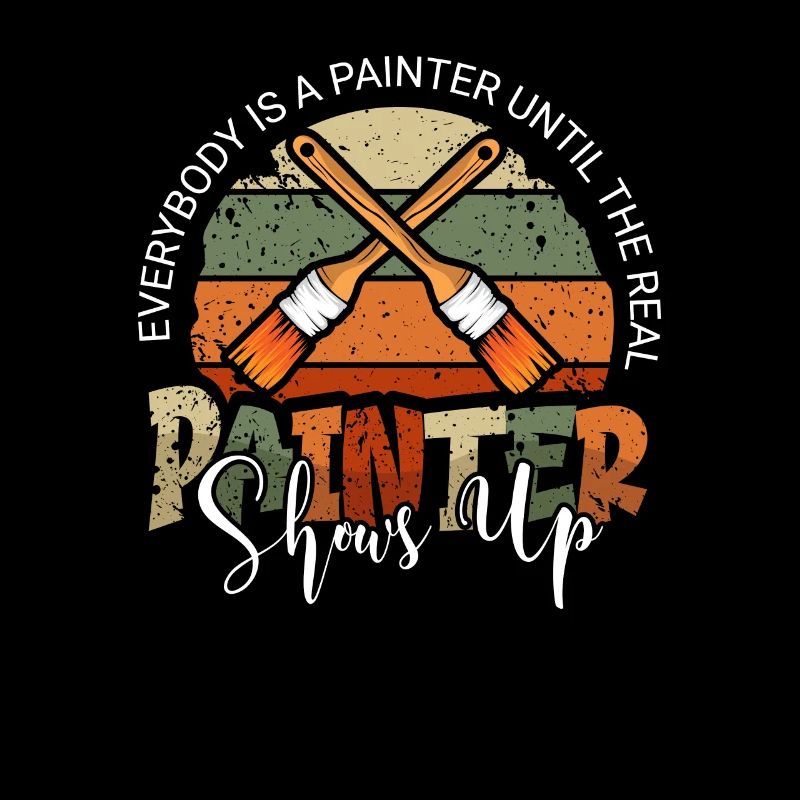 Painter Varnisher Present Painter Painting Brush