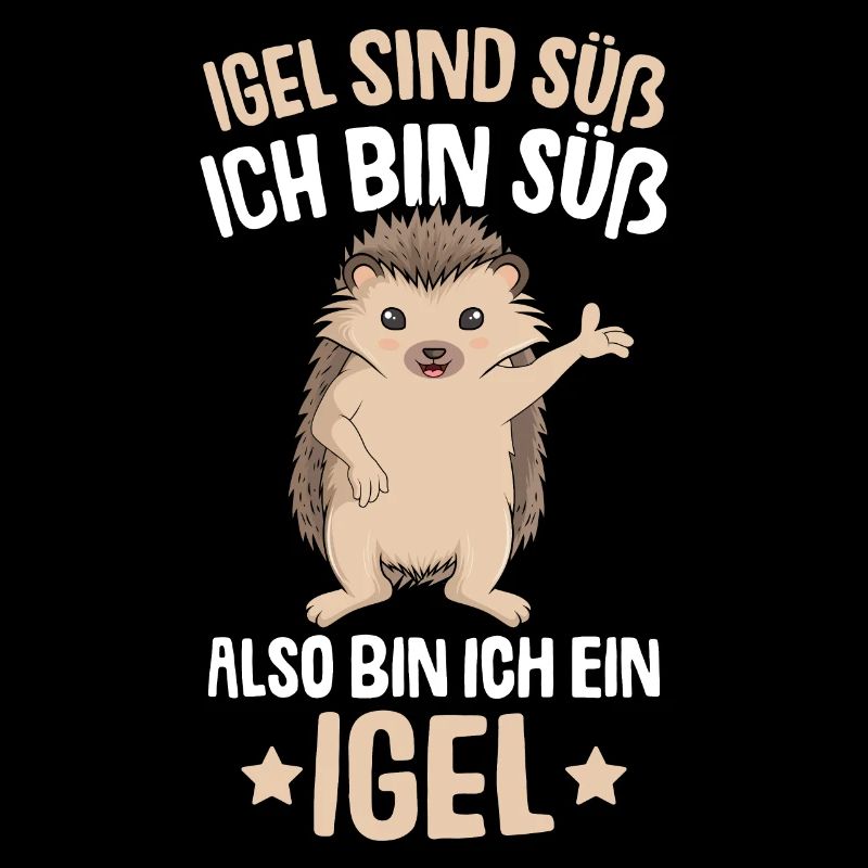 Igel sind süß Kinder Mädchen Damen