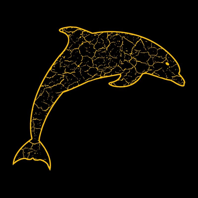 Delfin gezeichnet Dolphin