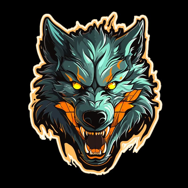 Wolf - Illustration