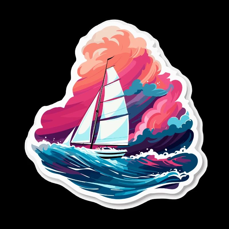 Sailboat - illustration