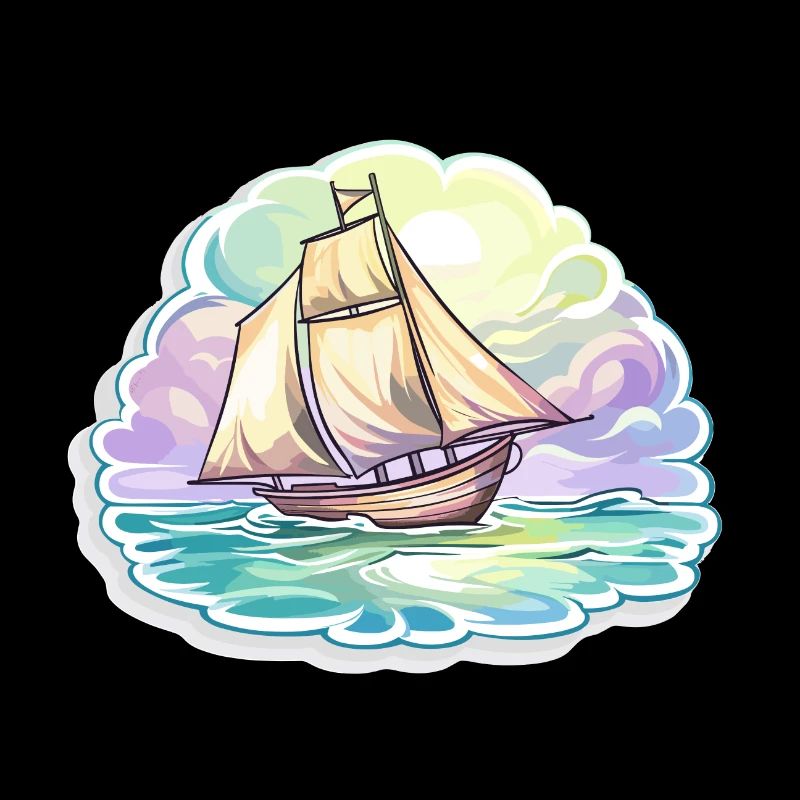 Sailboat - illustration