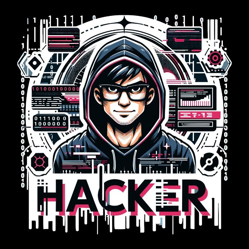 Hacker - Illustration