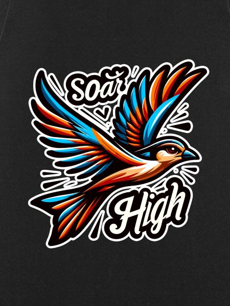 Soar High - Bird Illustration
