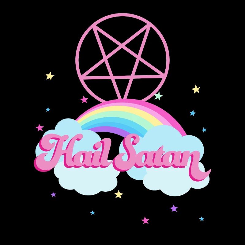 Hail Satan Regenbogen