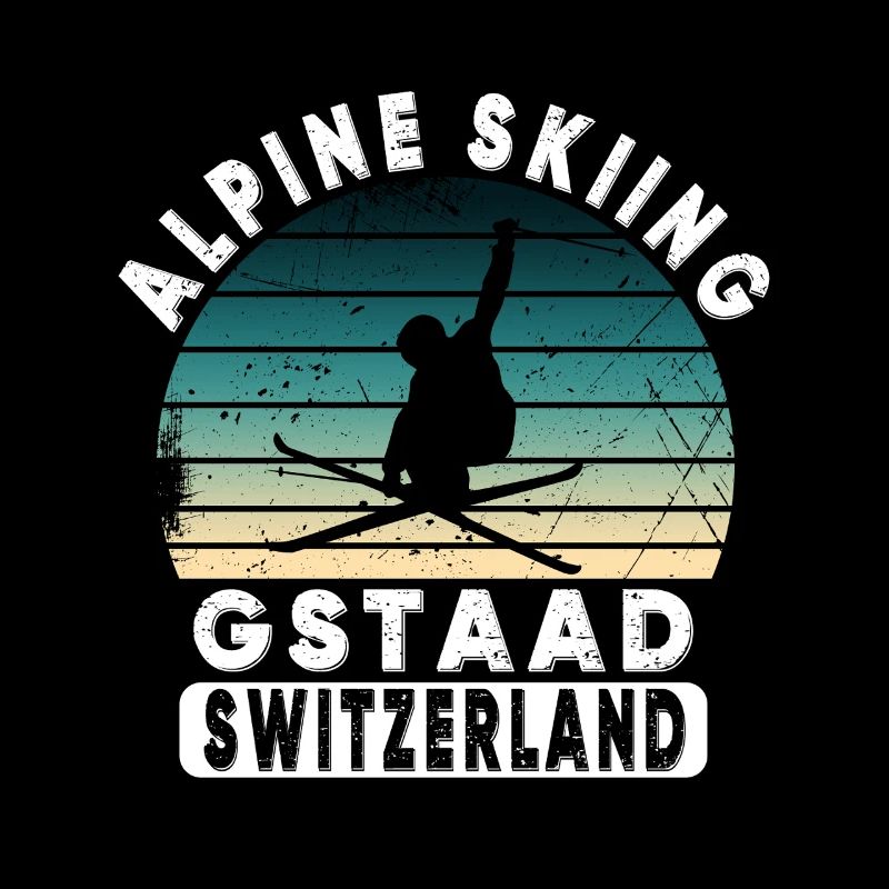Station de ski de Gstaad, Alpes suisses, Ski