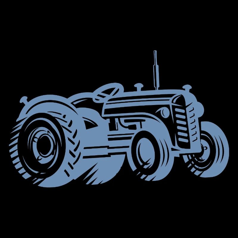 Traktor Silhouette Bauer Landwirtschaft